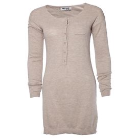 Autre Marque Anekdote, Beige/Braunes Kleid in Größe XS. Braun