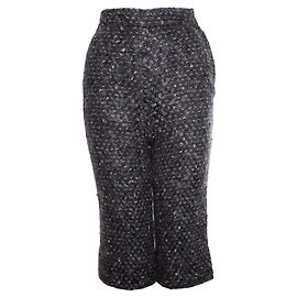 DOLCE & GABBANA, Grey wool knee pants. Grey