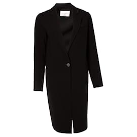 Sandro Black Coat Black