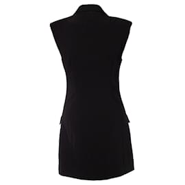 Autre Marque-NBD, blazer dress with shoulder pads-Black