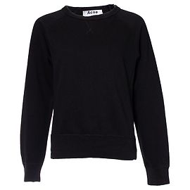 ACNE STUDIOS, moletom preto com gola redonda Preto