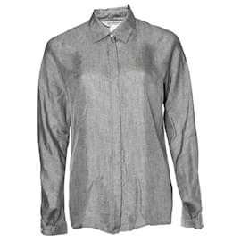 Autre Marque MAX MARA, Camicetta grigia lucida Grigio