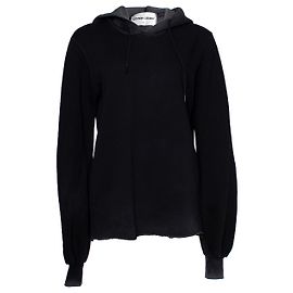 Autre Marque Baumwollbürger, Degrade schwarzer Kapuzenpullover Schwarz
