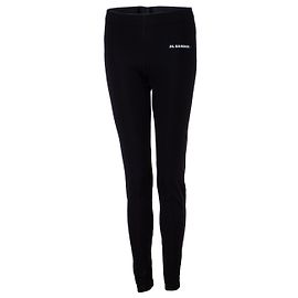 JIL SANDER, Legging com logo em preto Preto