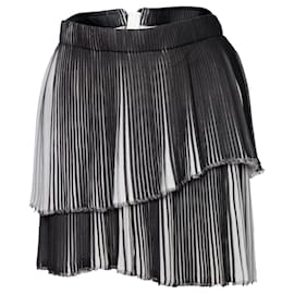 Autre Marque-Designers Remix X Charlotte Eskildsem, Pleated skirt-Black,White