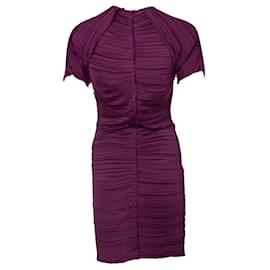 Lanvin-LANVIN, vestido morado de pasarela-Púrpura