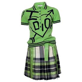 Christian Dior, Conjunto duplo em verde Verde