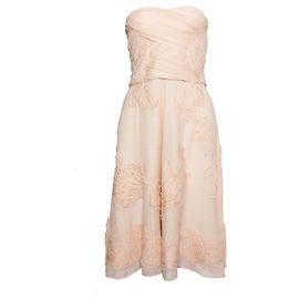Christian Lacroix, Robe bustier couleur nude Rose Autre