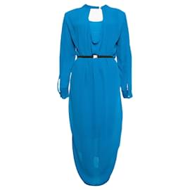 By Malene Birger-POR MALENE BIRGER, vestido caftán azul-Azul