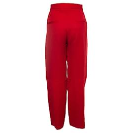 Marni-Marni, Pantalon en coton rouge-Rouge