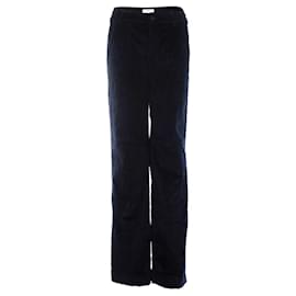 Autre Marque Bash, Blaue Samt-Ripphose Blau