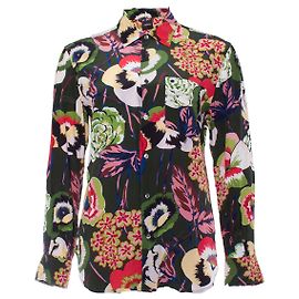 Autre Marque Aspesi, blusa con stampa floreale. Multicolore