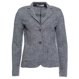 Autre Marque St. Emile, Karierter grauer Pied-de-Poule-Blazer Grau