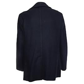 Dolce & Gabbana-DOLCE & GABBANA, dark blue sailor coat-Blue