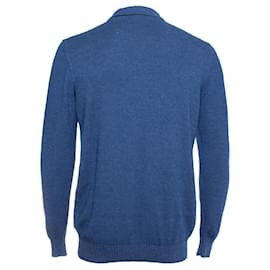 Loro Piana-LORO PIANA, Mid blue cashmere sweater-Blue