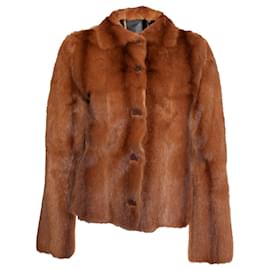 Dolce & Gabbana-DOLCE & GABBANA, reversible fur coat-Brown