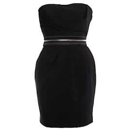 Elisabetta Franchi-Elisabetta Franchi, strapless dress with zipper-Black