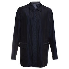 Autre Marque BRIONI, dark blue raincoat Blue