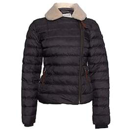Autre Marque-MOSCOW, Grey down coat-Brown