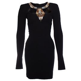 French connection, Black dress with embellishment Black