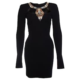 French Connection-French connection, Black dress with embellishment-Black