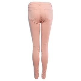J Brand-Marca J, calça jeans skinny rosa com stretch-Rosa
