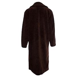 Autre Marque-Pauw, abrigo de peluche marrón-Castaño