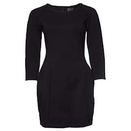 Calvin Klein-Calvin Klein, Black stretch dress.-Black