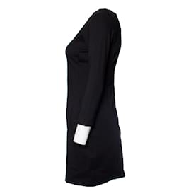 Calvin Klein-Calvin Klein, Black stretch dress.-Black