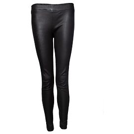 The row DIE REIHE, Lederhose in Anthrazit Grau