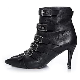 Giuseppe Zanotti-Giuseppe Zanotti, Multi Buckled boots.-Black