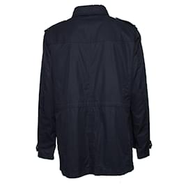 Gucci-gucci, Wind jacket with hidden hood-Blue