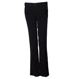 Prada, Pantalon côtelé noir. Noir