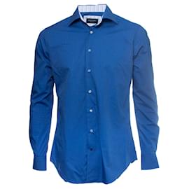 Autre Marque-Profuomo, Blaues Shirt-Blau