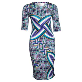 Autre Marque Peter Pilotto, Robe stretch graphique Multicolore