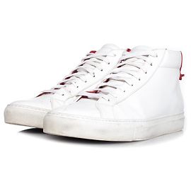 GIVENCHY, High-Top-Sneaker in Weiß Weiß