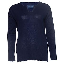 Autre Marque ZADIG & VOLTAIRE, cashmere top with strass Blue