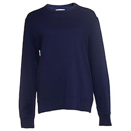 Acne-Acne Studio, Blue crewneck sweater-Blue
