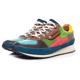 Dsquared2-Dsquared2, scarpe da ginnastica da pista multicolori-Multicolore