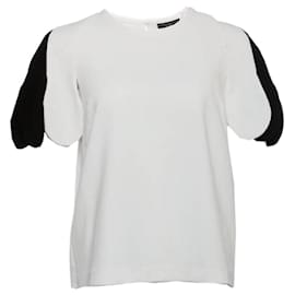 Autre Marque-VICTORIA BECKHAM for TARGET, black and white top in size M.-Black,White