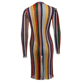 Missoni-MISSONI, striped lurex cardigan.-Multiple colors