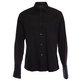 Camicia Gucci nera in cotone XL Nero