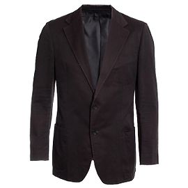 gucci, cotton blazer. Brown Grey