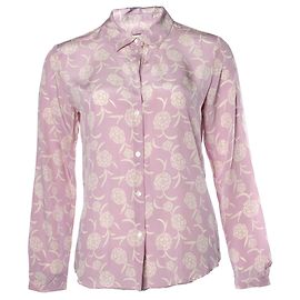 Autre Marque Momoni, Bluse mit Blumendruck Lila