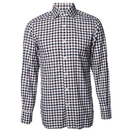 Tom Ford, Camisa de cuadros Castaño Negro