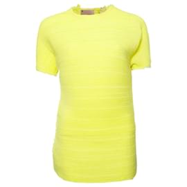 Lanvin-LANVIN, Fluorescing yellow top in size S.-Yellow