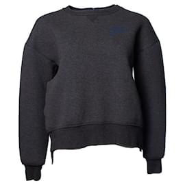 Autre Marque-nike, suéter oversized com renda-Cinza