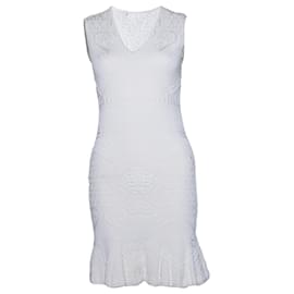 Roberto Cavalli, robe structurée blanche Blanc