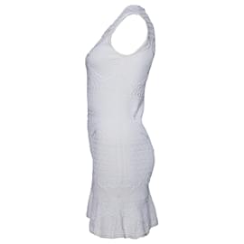 Roberto Cavalli-Roberto Cavalli, robe structurée blanche-Blanc