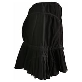 Prada-Prada, Black skirt.-Black